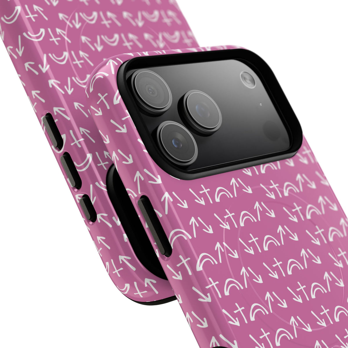 Gospel Symbols iPhone Case - Pink - New iPhone 17 Cases Available!!!