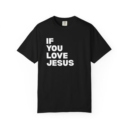 If You Love Jesus, Clap Yo Hands - T-Shirt - Adult