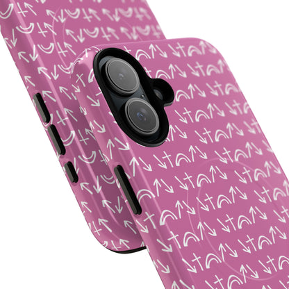 Gospel Symbols iPhone Case - Pink - New iPhone 17 Cases Available!!!