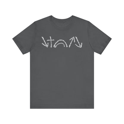 Gospel Symbols T-Shirt - White Text - Adult