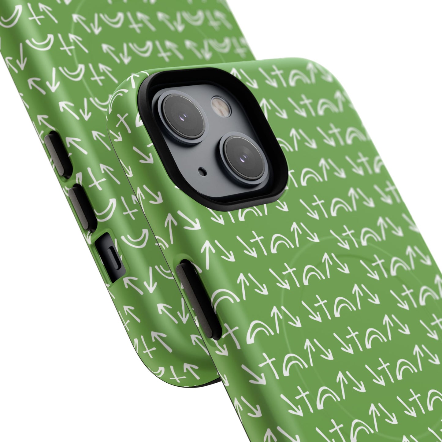 Gospel Symbols iPhone Case - Green - New iPhone 17 Cases Available!!!