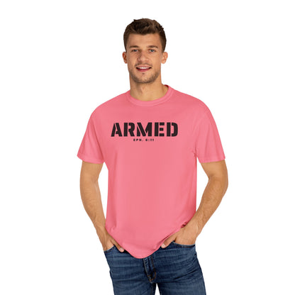 ARMED - T-Shirt - Comfort Color - Adult