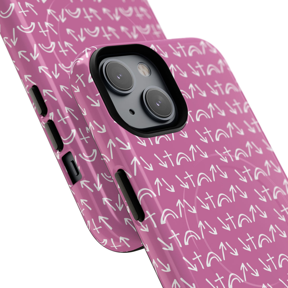 Gospel Symbols iPhone Case - Pink - New iPhone 17 Cases Available!!!