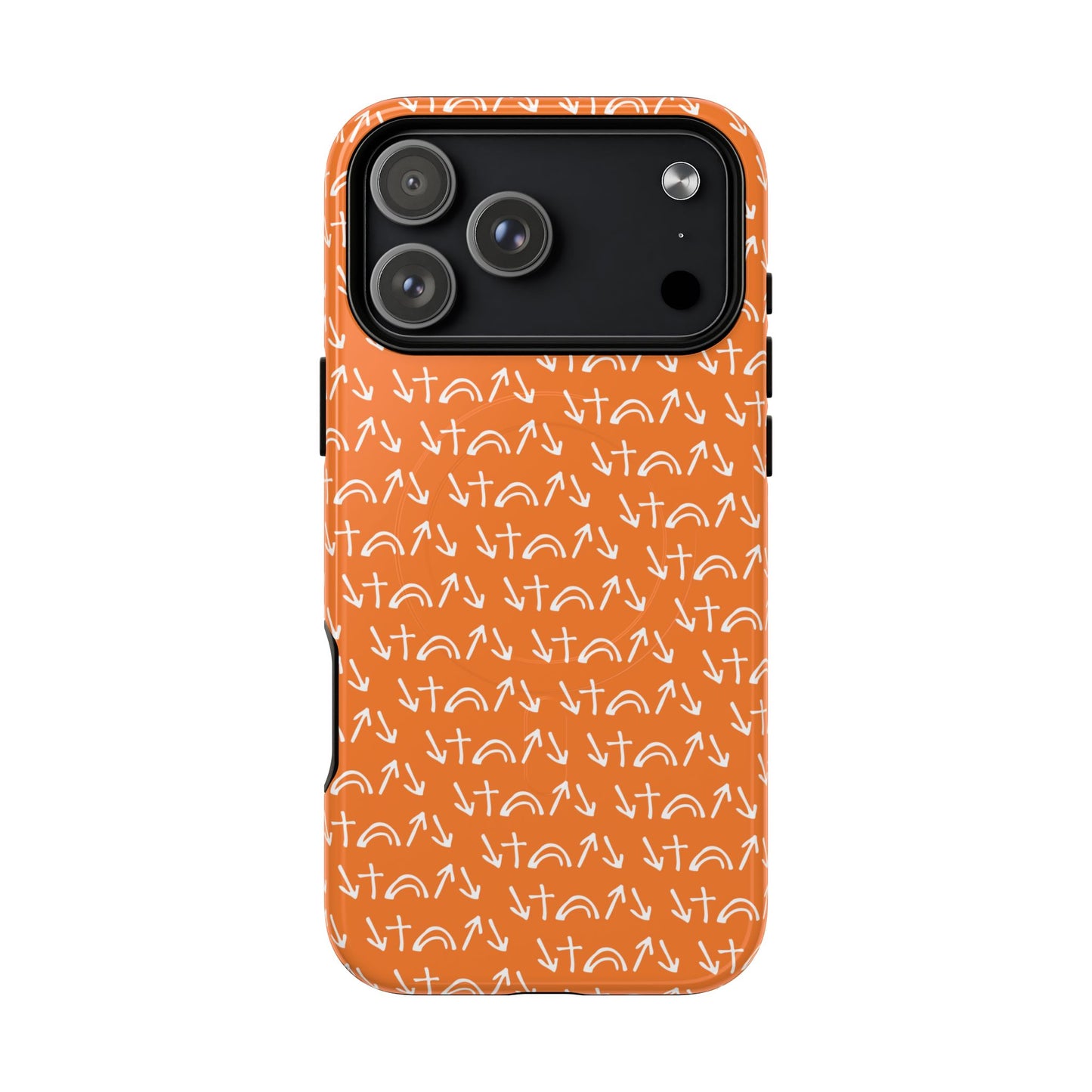 Gospel Symbols iPhone Case - Orange - New iPhone 17 Cases Available!!!