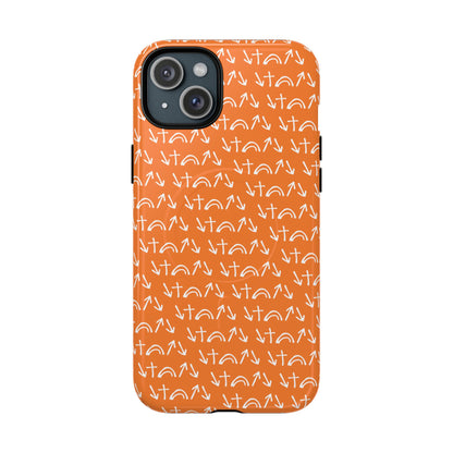 Gospel Symbols iPhone Case - Orange - New iPhone 17 Cases Available!!!