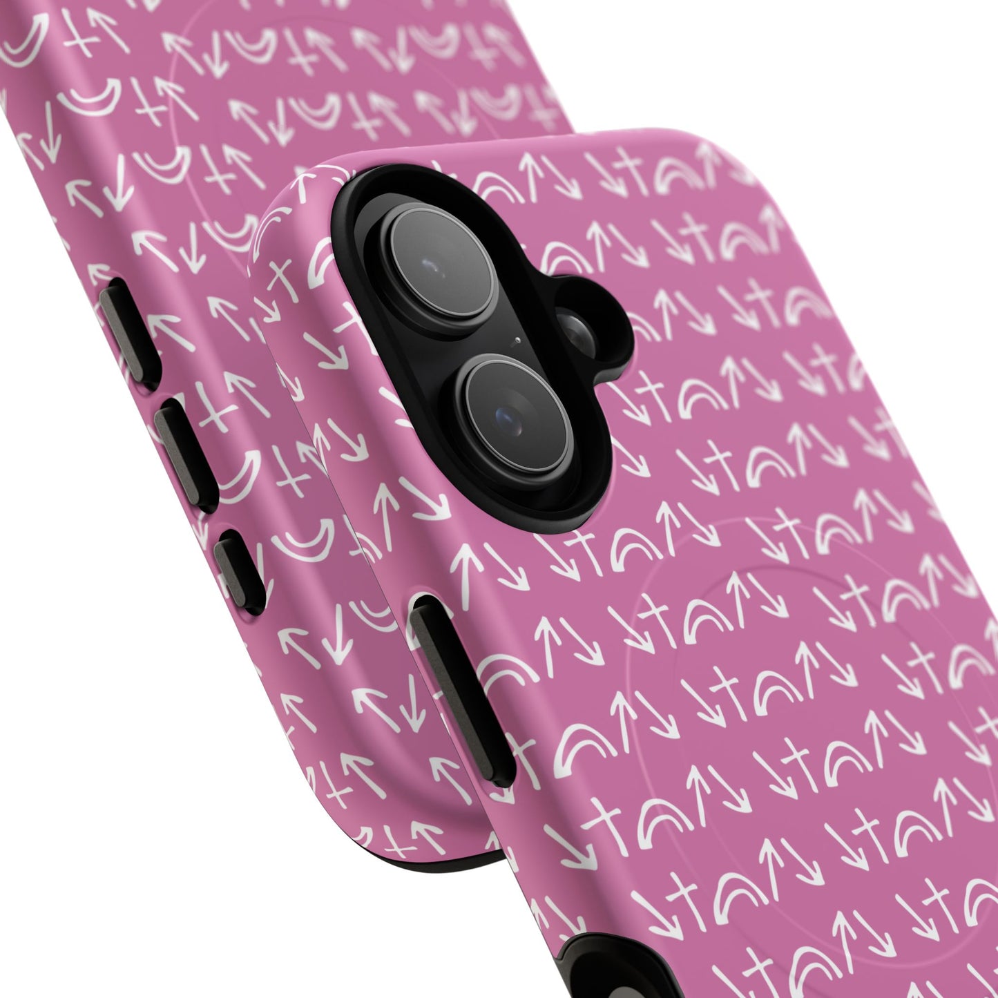 Gospel Symbols iPhone Case - Pink - New iPhone 17 Cases Available!!!