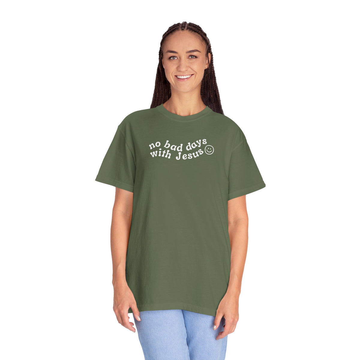 No Bad Says With Jesus - T-Shirt - Adult