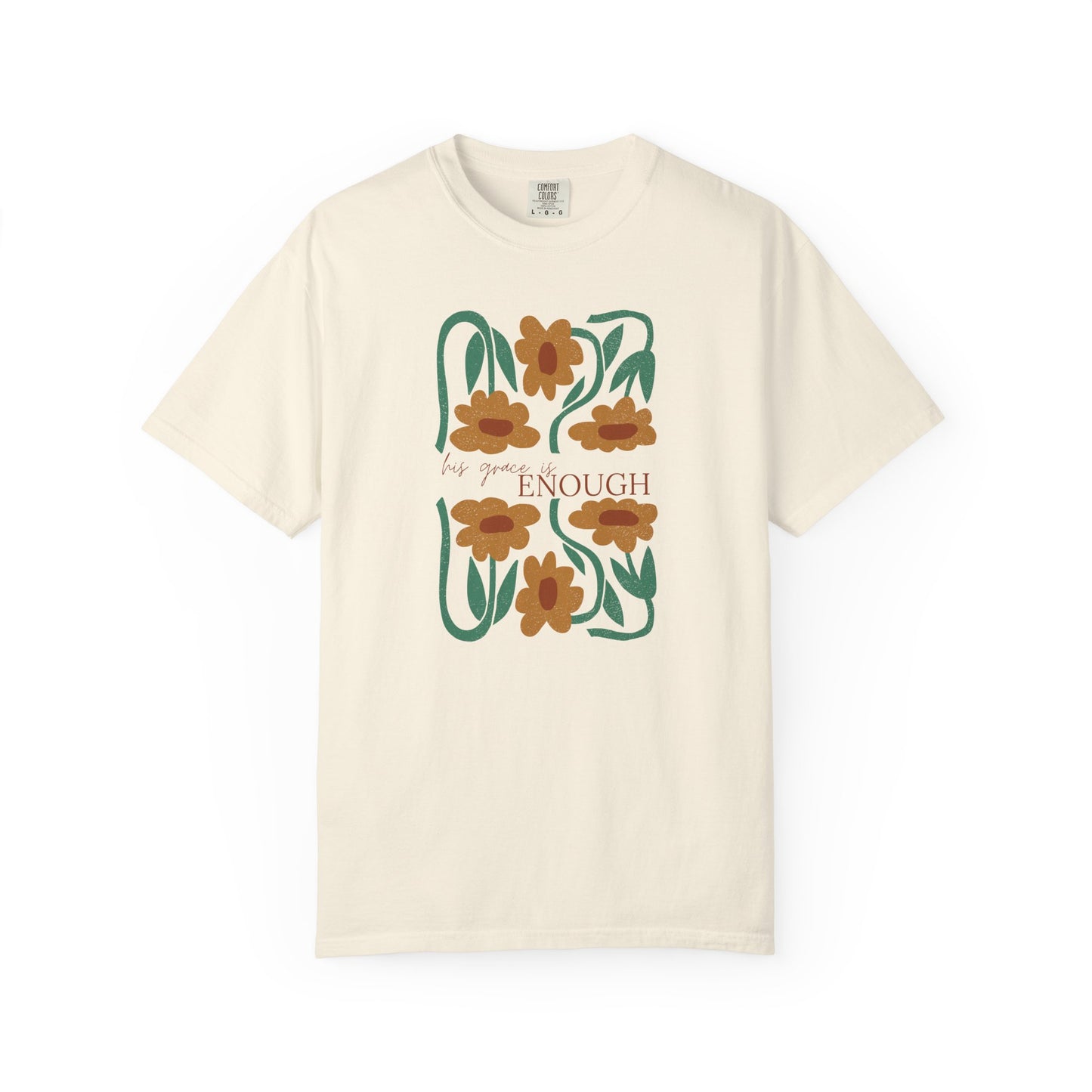 His Grace is Enough - Boho - T-Shirt - Adult