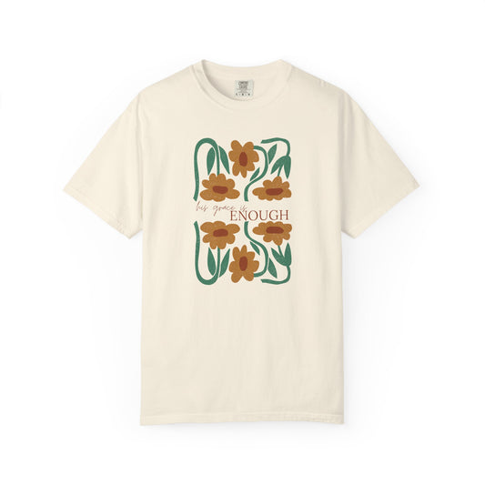 His Grace is Enough - Boho - T-Shirt - Adult