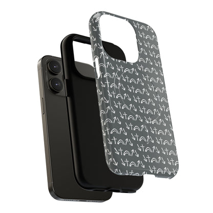 Gospel Symbols iPhone Case - Grey - New iPhone 17 Cases Available!!!