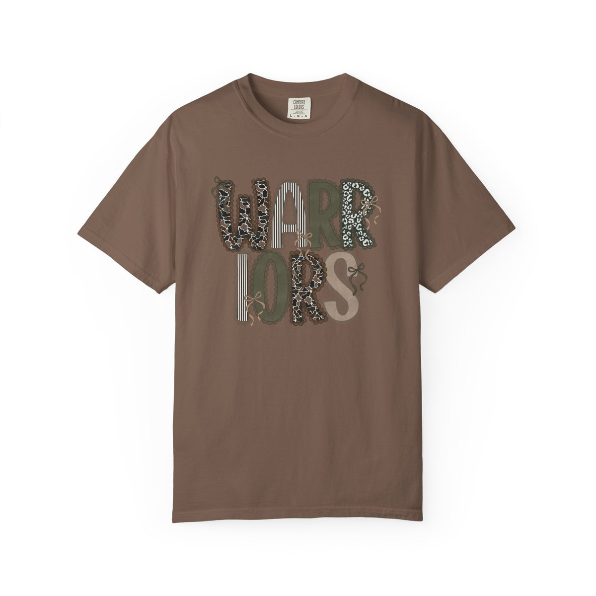 Honey Grove Warriors Cutesy Camo Graphic T-Shirt