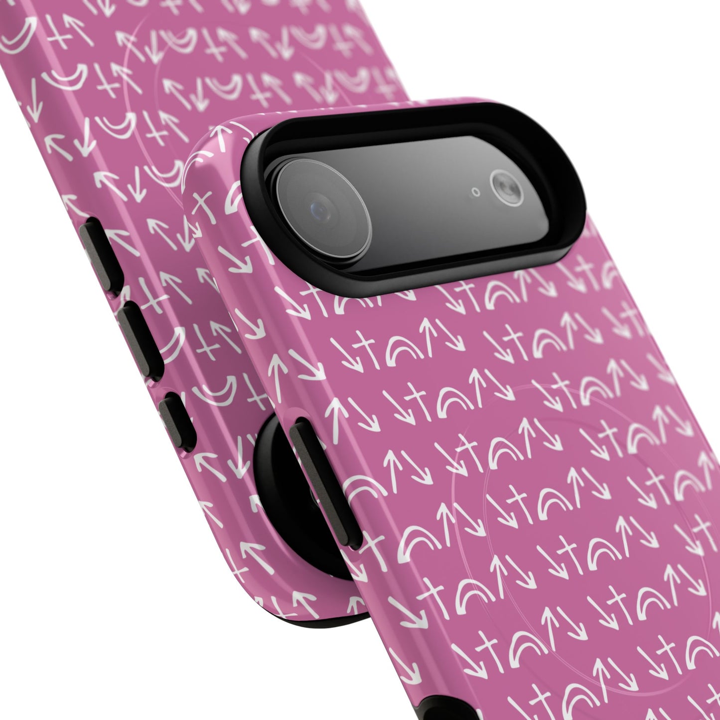 Gospel Symbols iPhone Case - Pink - New iPhone 17 Cases Available!!!
