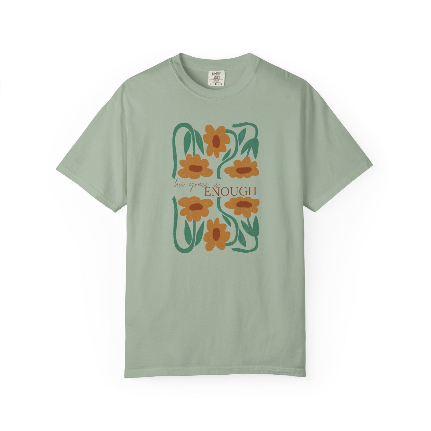 His Grace is Enough - Boho - T-Shirt - Adult