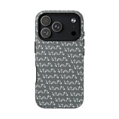 Gospel Symbols iPhone Case - Grey - New iPhone 17 Cases Available!!!