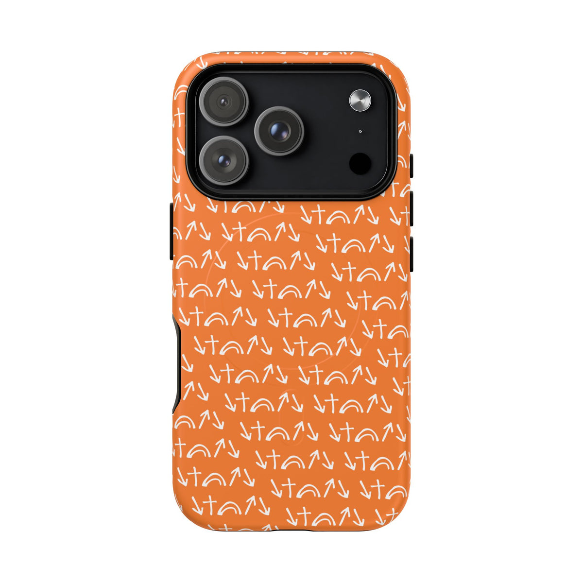 Gospel Symbols iPhone Case - Orange - New iPhone 17 Cases Available!!!