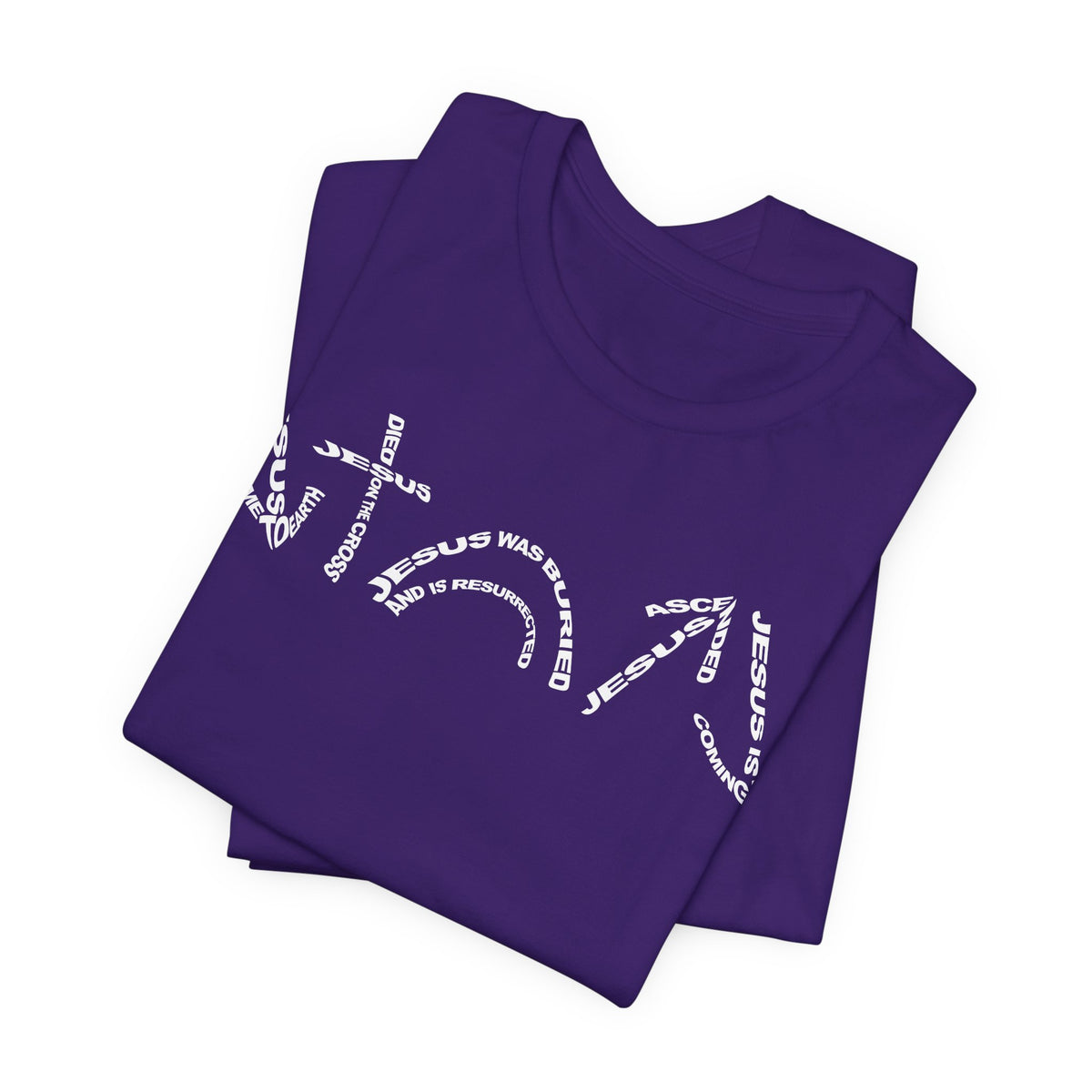 Gospel Symbols T-Shirt - White Text - Adult