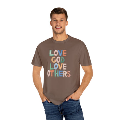 Watercolor - Love God Love Others - Adult