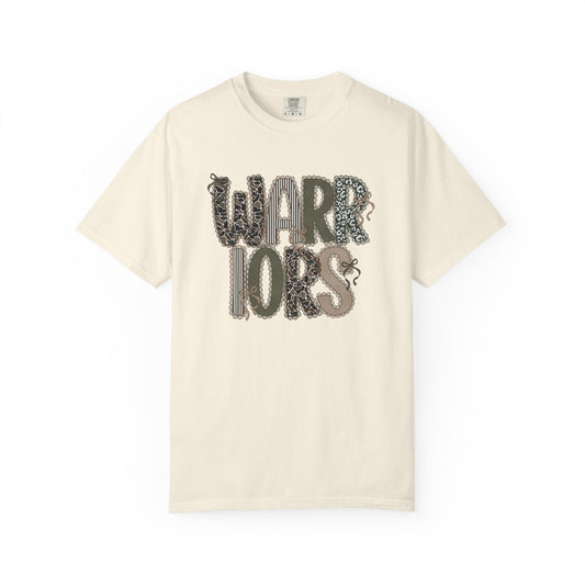 Honey Grove Warriors Cutesy Camo Graphic T-Shirt