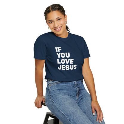 If You Love Jesus, Clap Yo Hands - T-Shirt - Adult