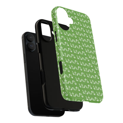 Gospel Symbols iPhone Case - Green - New iPhone 17 Cases Available!!!