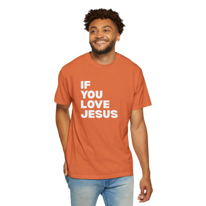 If You Love Jesus, Clap Yo Hands - T-Shirt - Adult