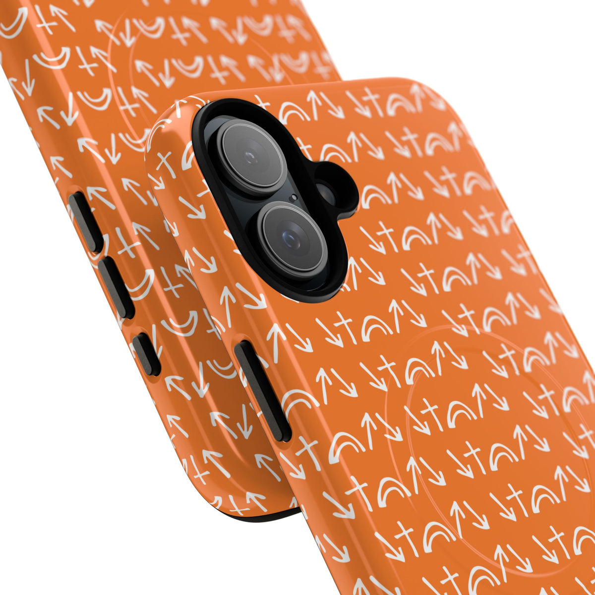 Gospel Symbols iPhone Case - Orange - New iPhone 17 Cases Available!!!
