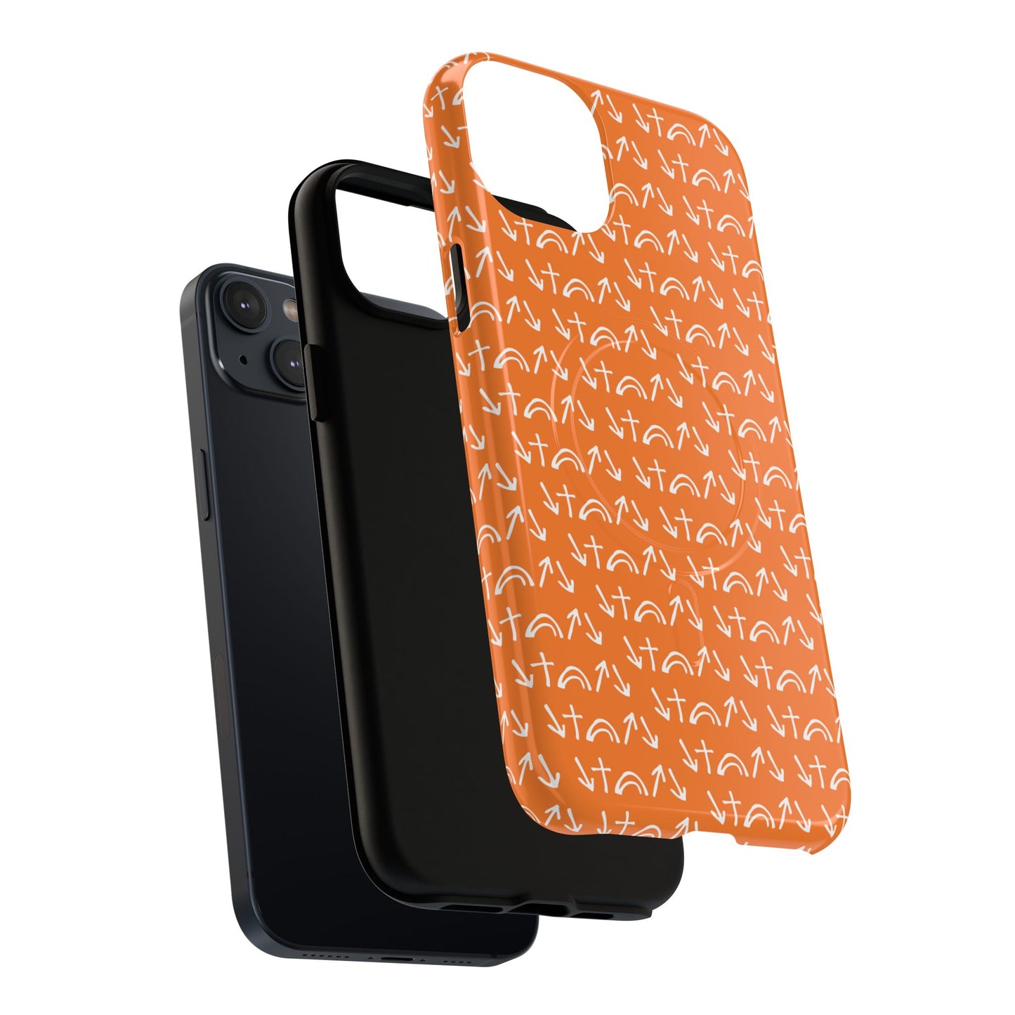 Gospel Symbols iPhone Case - Orange - New iPhone 17 Cases Available!!!