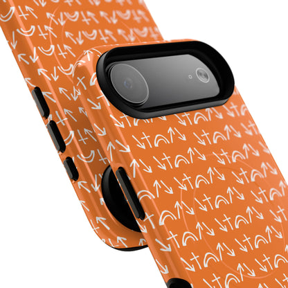 Gospel Symbols iPhone Case - Orange - New iPhone 17 Cases Available!!!