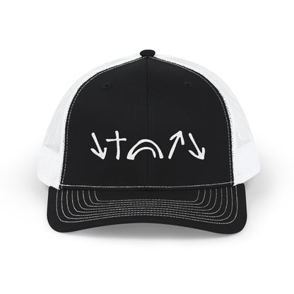 Gospel Symbols Snapback Trucker Hat - Richardson 112