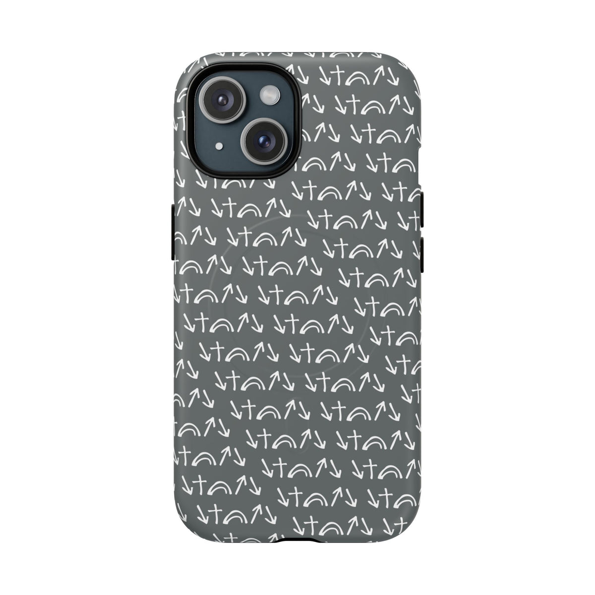 Gospel Symbols iPhone Case - Grey - New iPhone 17 Cases Available!!!