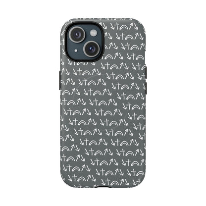 Gospel Symbols iPhone Case - Grey - New iPhone 17 Cases Available!!!