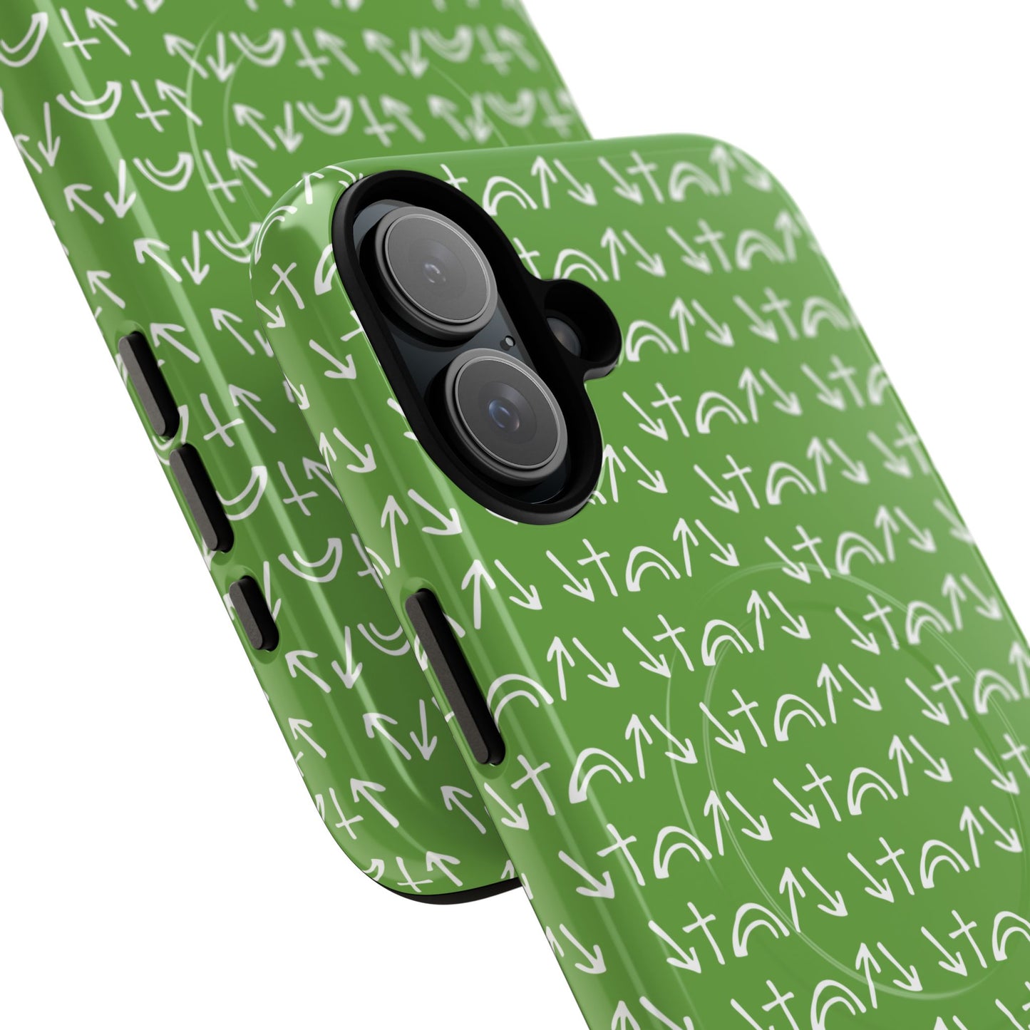 Gospel Symbols iPhone Case - Green - New iPhone 17 Cases Available!!!