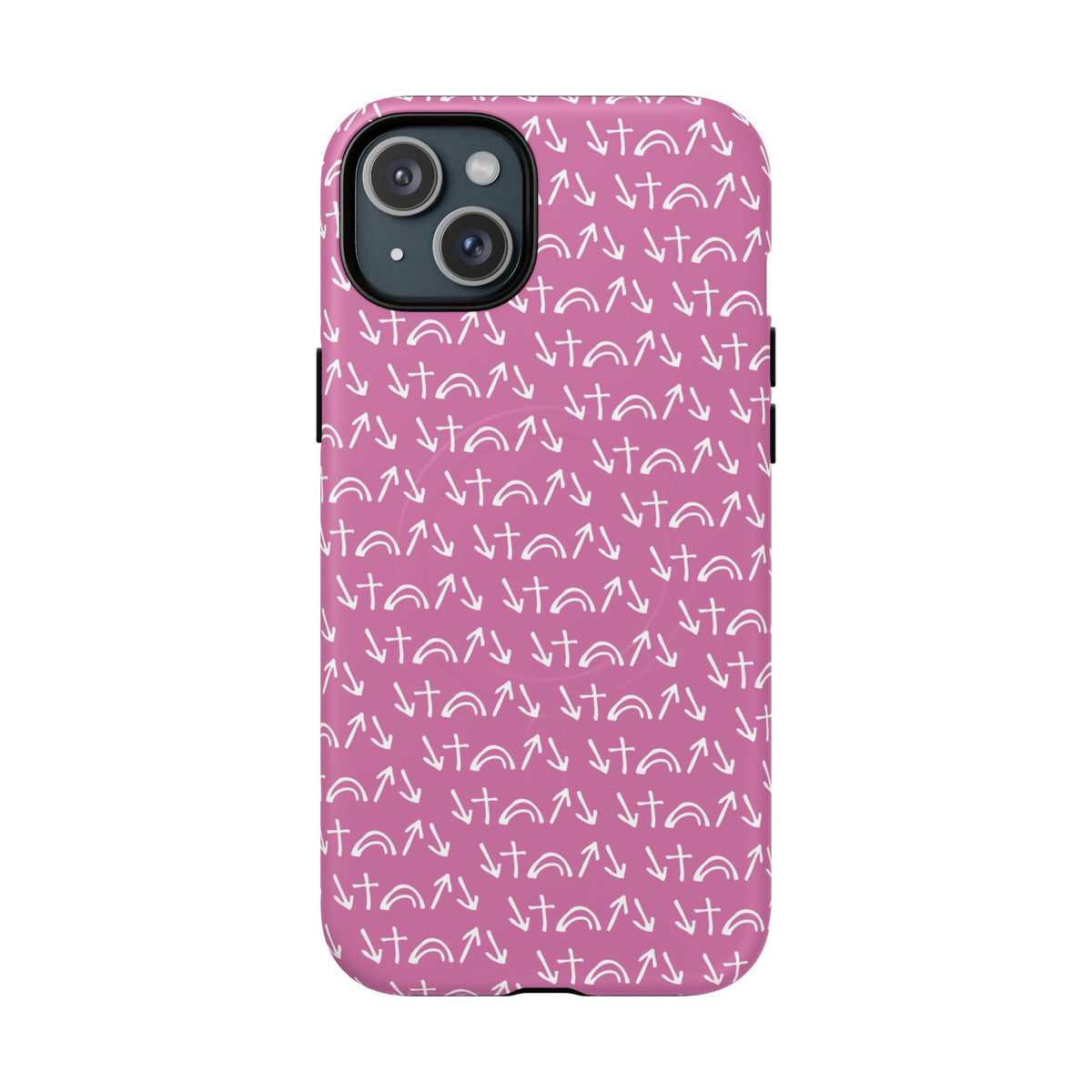Gospel Symbols iPhone Case - Pink - New iPhone 17 Cases Available!!!