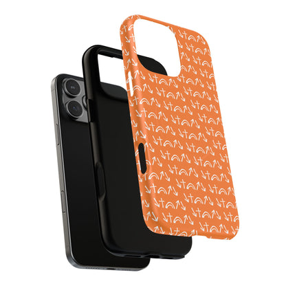 Gospel Symbols iPhone Case - Orange - New iPhone 17 Cases Available!!!