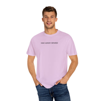 Make Heaven Crowded T-Shirt - Black Text - Adult