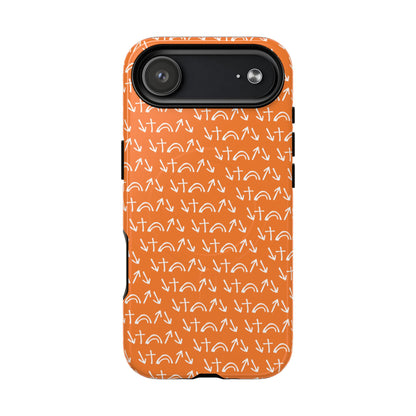 Gospel Symbols iPhone Case - Orange - New iPhone 17 Cases Available!!!
