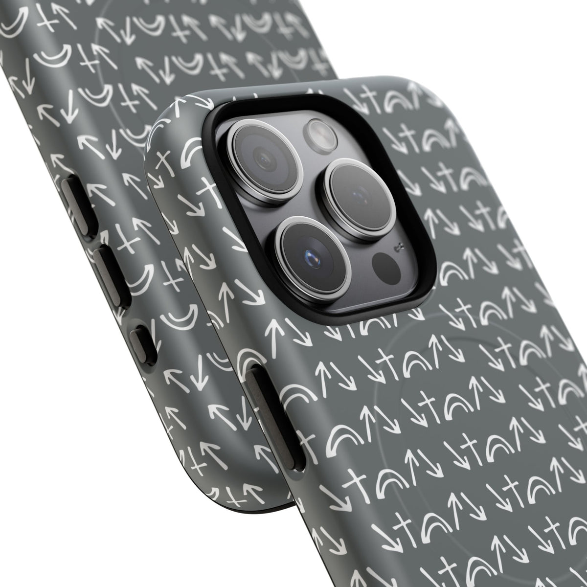 Gospel Symbols iPhone Case - Grey - New iPhone 17 Cases Available!!!