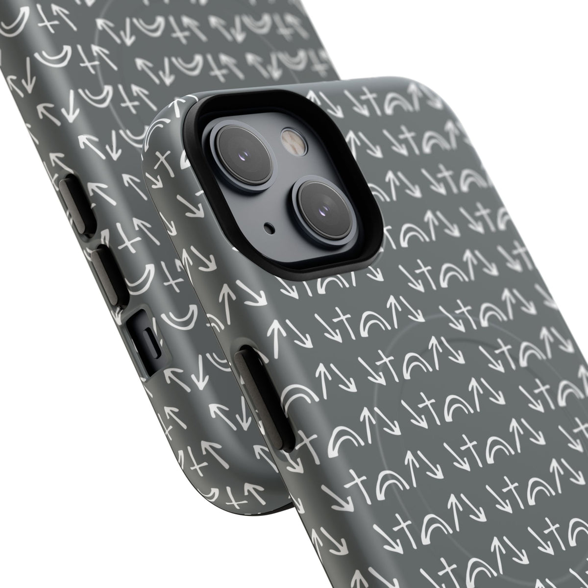 Gospel Symbols iPhone Case - Grey - New iPhone 17 Cases Available!!!