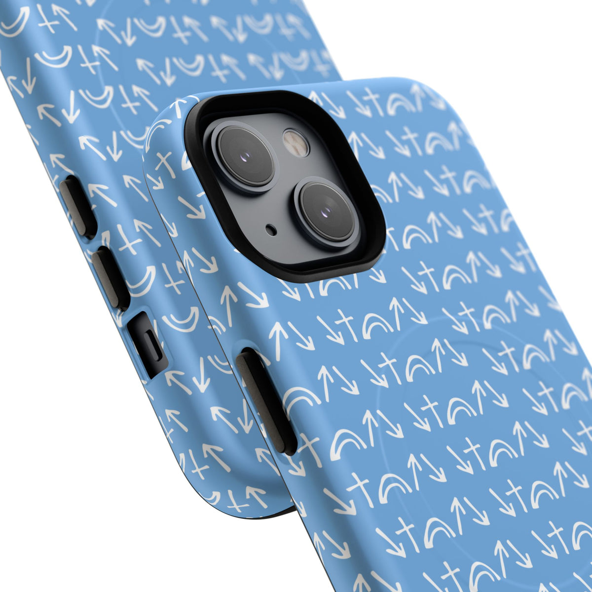 Gospel Symbols iPhone Case - Light Blue - New iPhone 17 Cases Available!!!