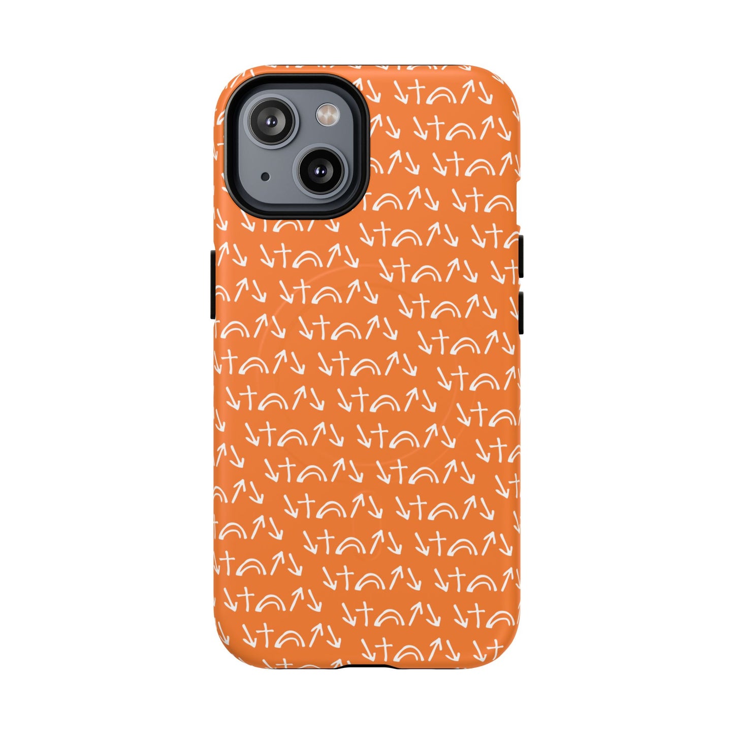Gospel Symbols iPhone Case - Orange - New iPhone 17 Cases Available!!!