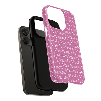 Gospel Symbols iPhone Case - Pink - New iPhone 17 Cases Available!!!