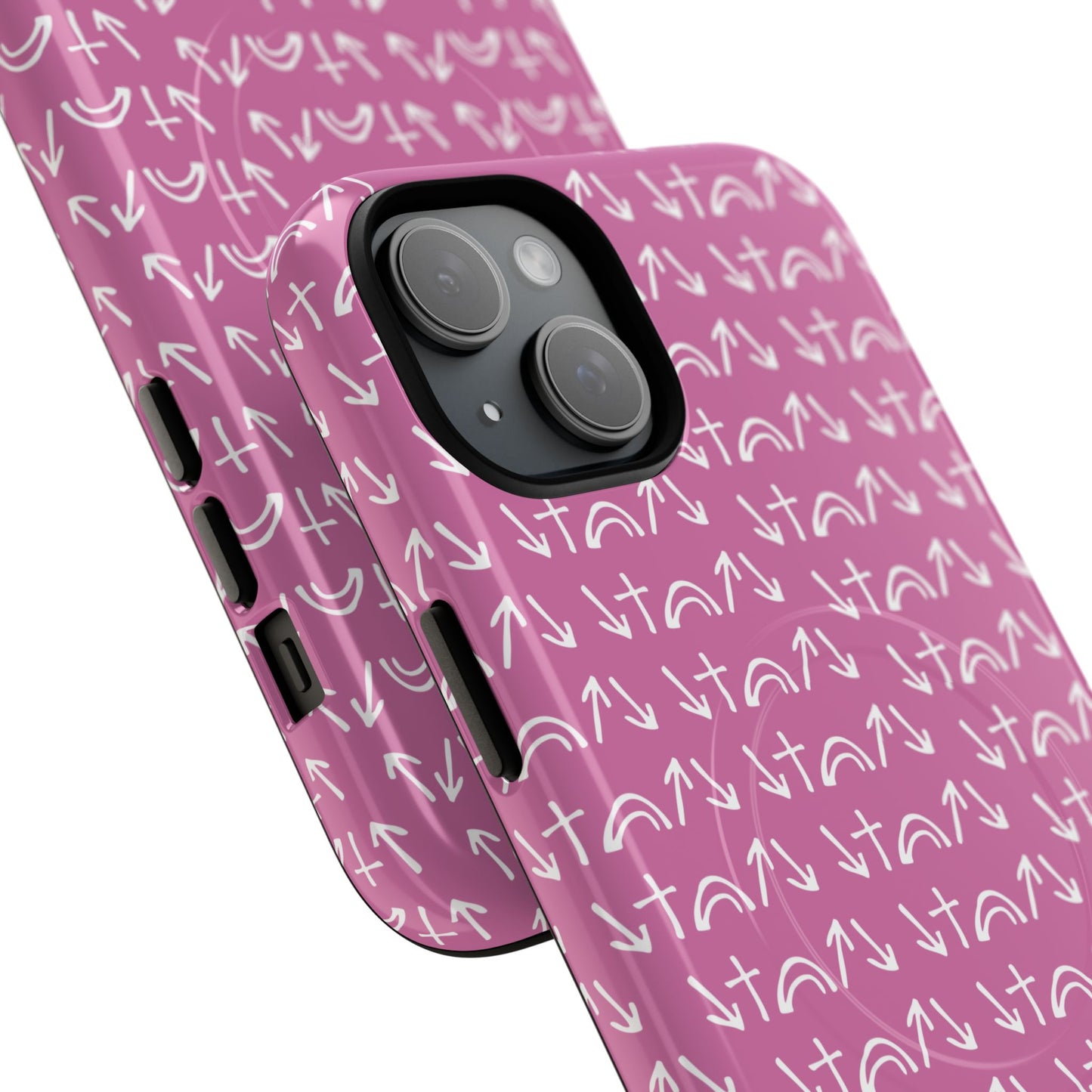 Gospel Symbols iPhone Case - Pink - New iPhone 17 Cases Available!!!
