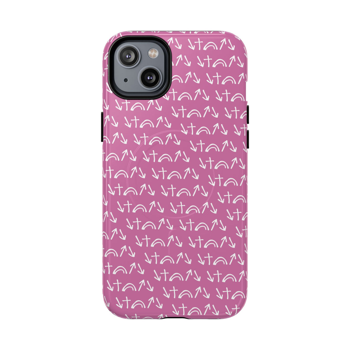 Gospel Symbols iPhone Case - Pink - New iPhone 17 Cases Available!!!