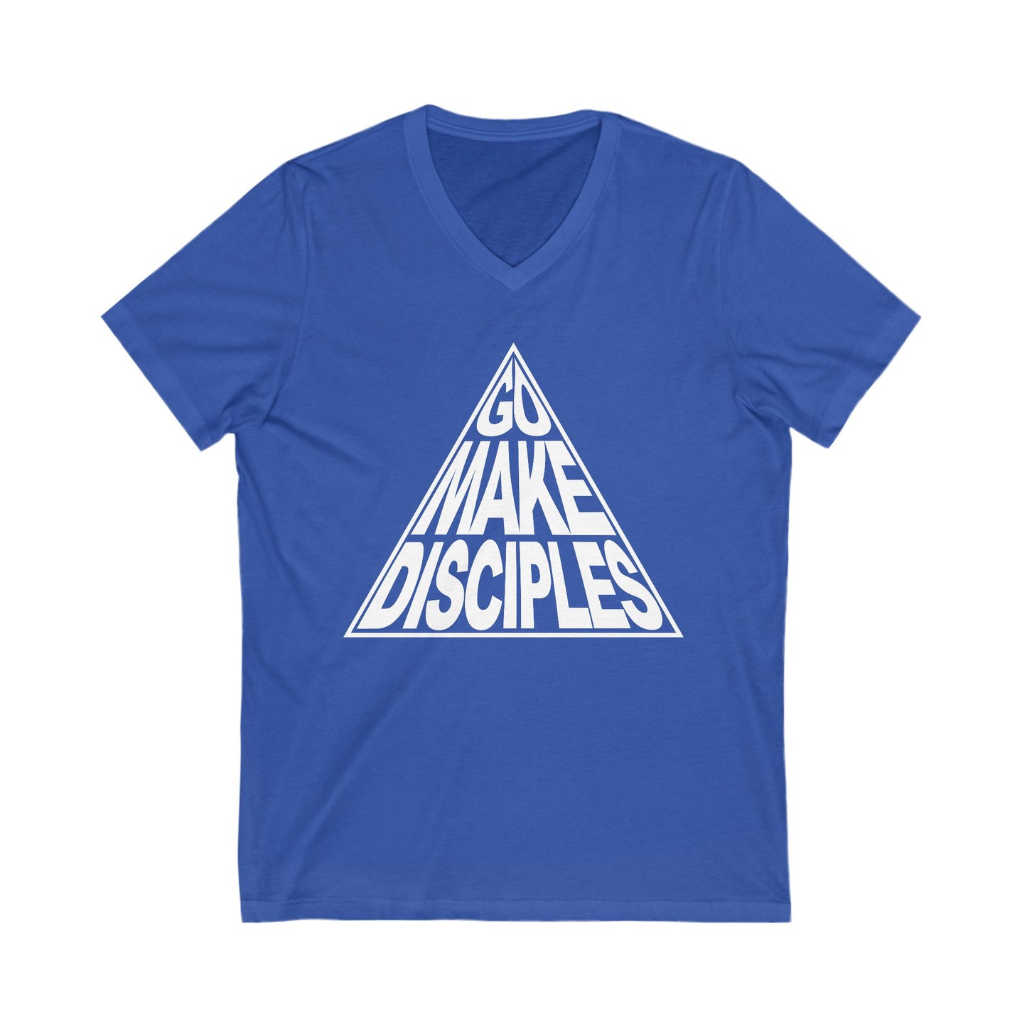 Go Make Disciples T-Shirt - White Text - Adult