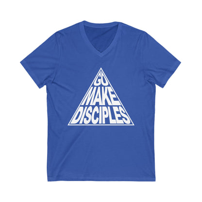 Go Make Disciples T-Shirt - White Text - Adult