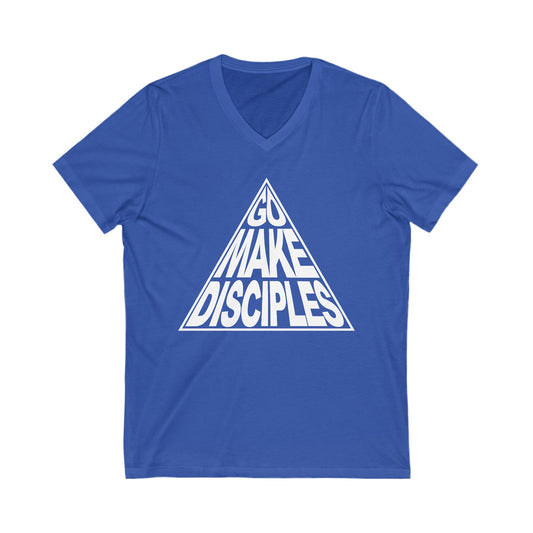 Go Make Disciples T-Shirt - White Text - Adult