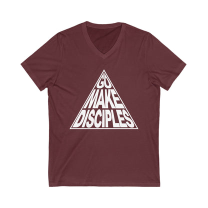 Go Make Disciples T-Shirt - White Text - Adult
