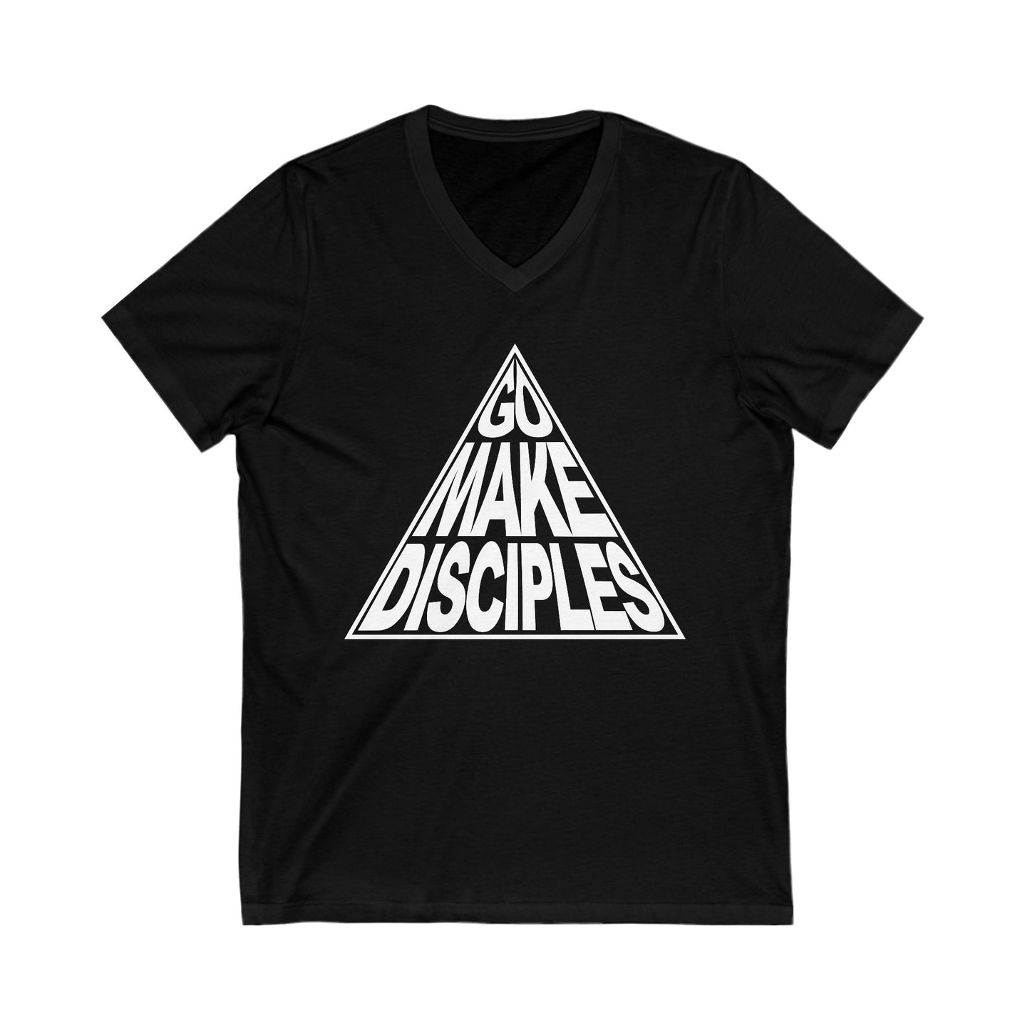 Go Make Disciples T-Shirt - White Text - Adult