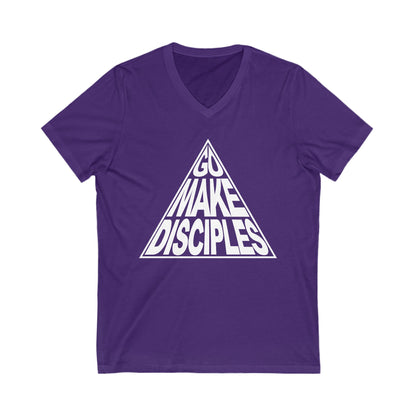 Go Make Disciples T-Shirt - White Text - Adult