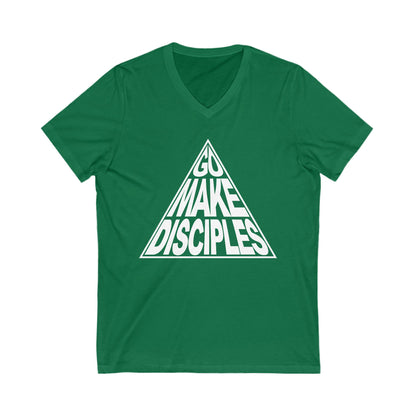 Go Make Disciples T-Shirt - White Text - Adult